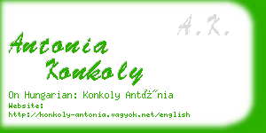 antonia konkoly business card